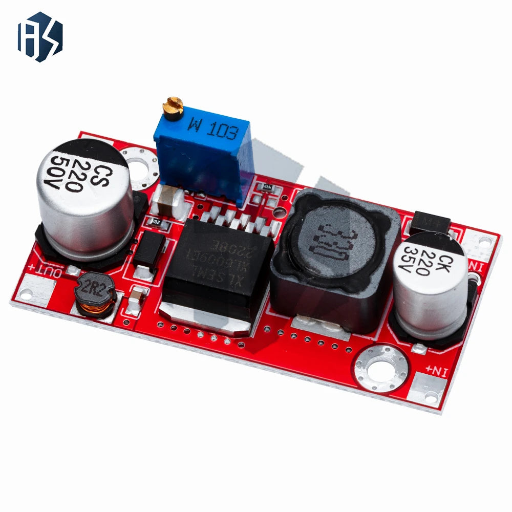 XL6009 DC-DC Adjustable Converter Module 20W 5-32V Input 1 2-35V Zpaxo