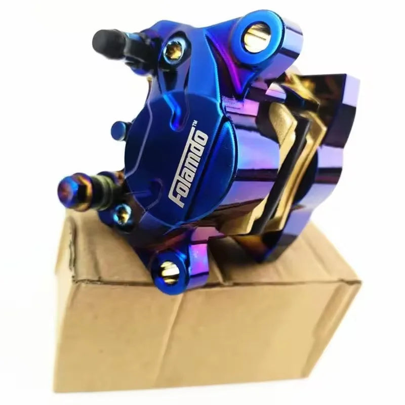 CNC Dual Piston Disc Brake Caliper Pair – Motorcycle Upgrade