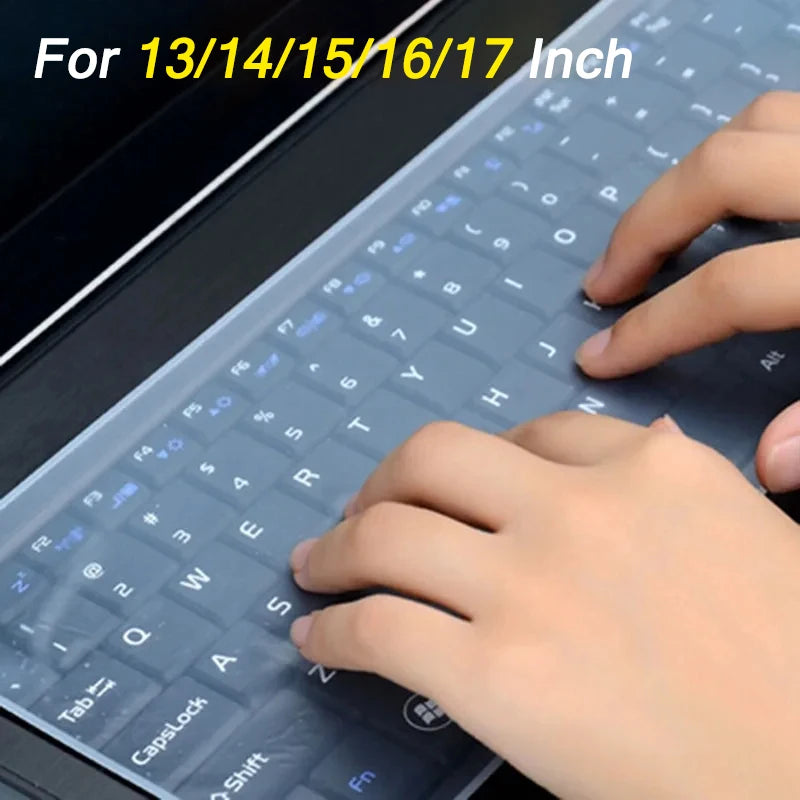 Universal Keyboard Cover 13- 15- Laptop Notebook Silicone Protector Zpaxo