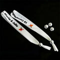 50Pieces Customizable Cloth Wristbands Personalise Logo Fabric