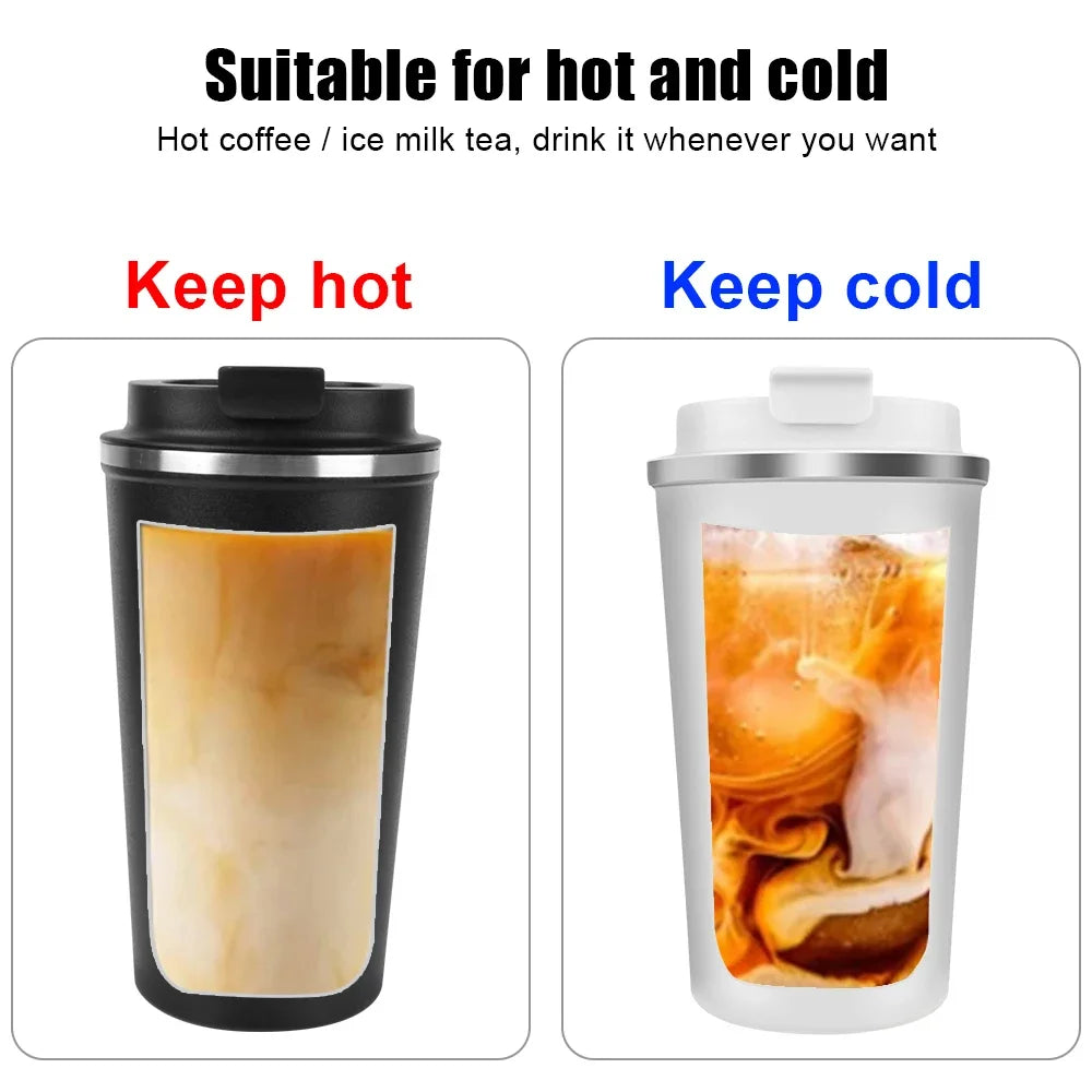 Thermo Cafe Coffee Mug 380 Car Thermos Leak Proof Travel Cup Tea
