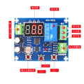 XH-M608 undervoltage and overvoltage protection, timed chargi battery charging and discharging module integrated with voltmeter Zpaxo Default Title