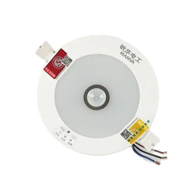 4000K Recessed LED Emergency Downlight | Motion Sensor Backup Emergency Downlight Zpaxo Infrared Emergency 6500K 8W China Mainland