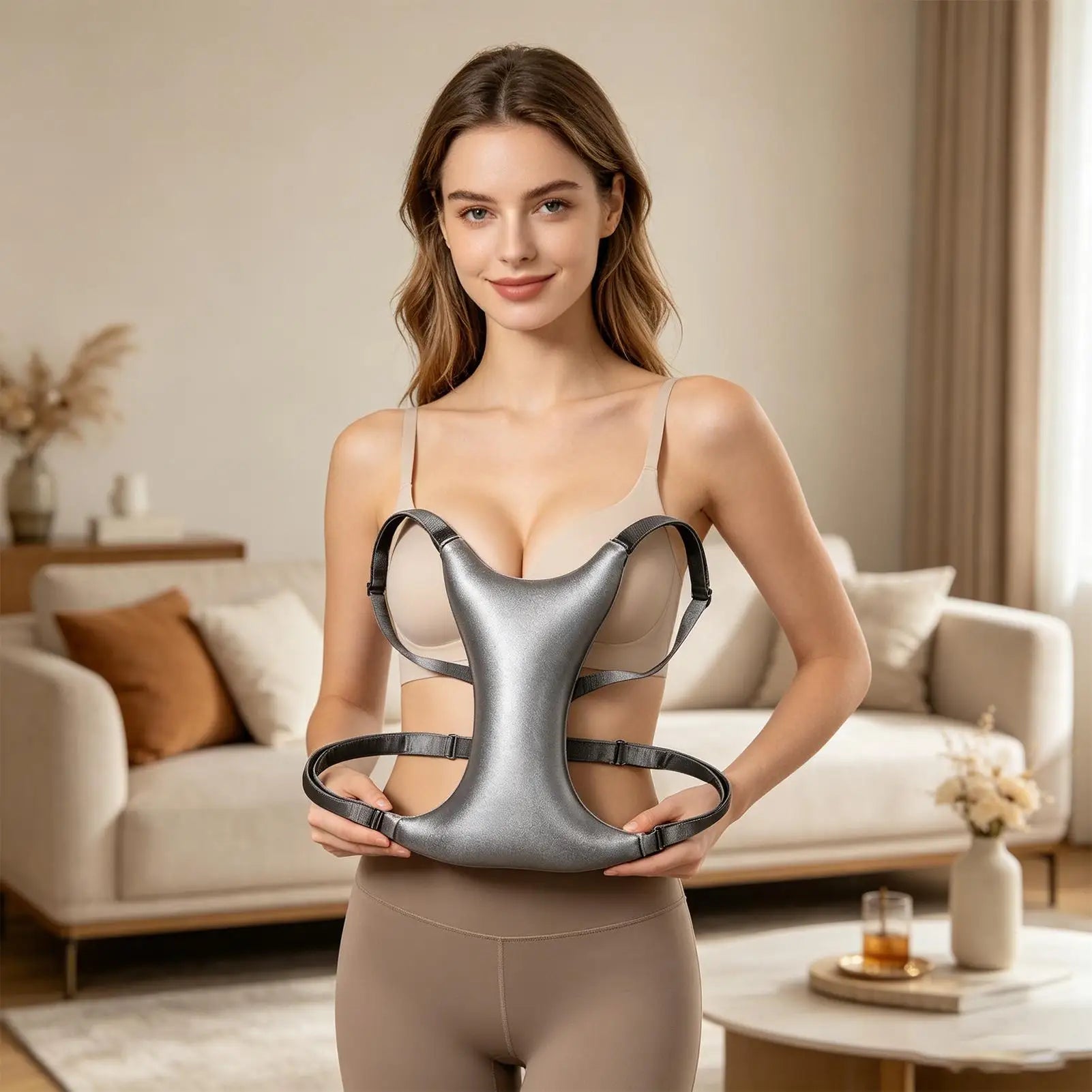Anti-wrinkle Massage Chest Pillow Side Sleeping Support Sleep Skin