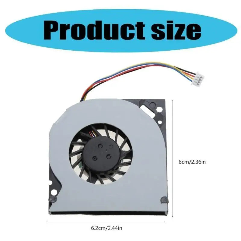 652F USB Power CPU Cooler Fan DC5V 0.4A Laptop Radiator for Intel NUC6i3SYH NUC6i3SYK Zpaxo