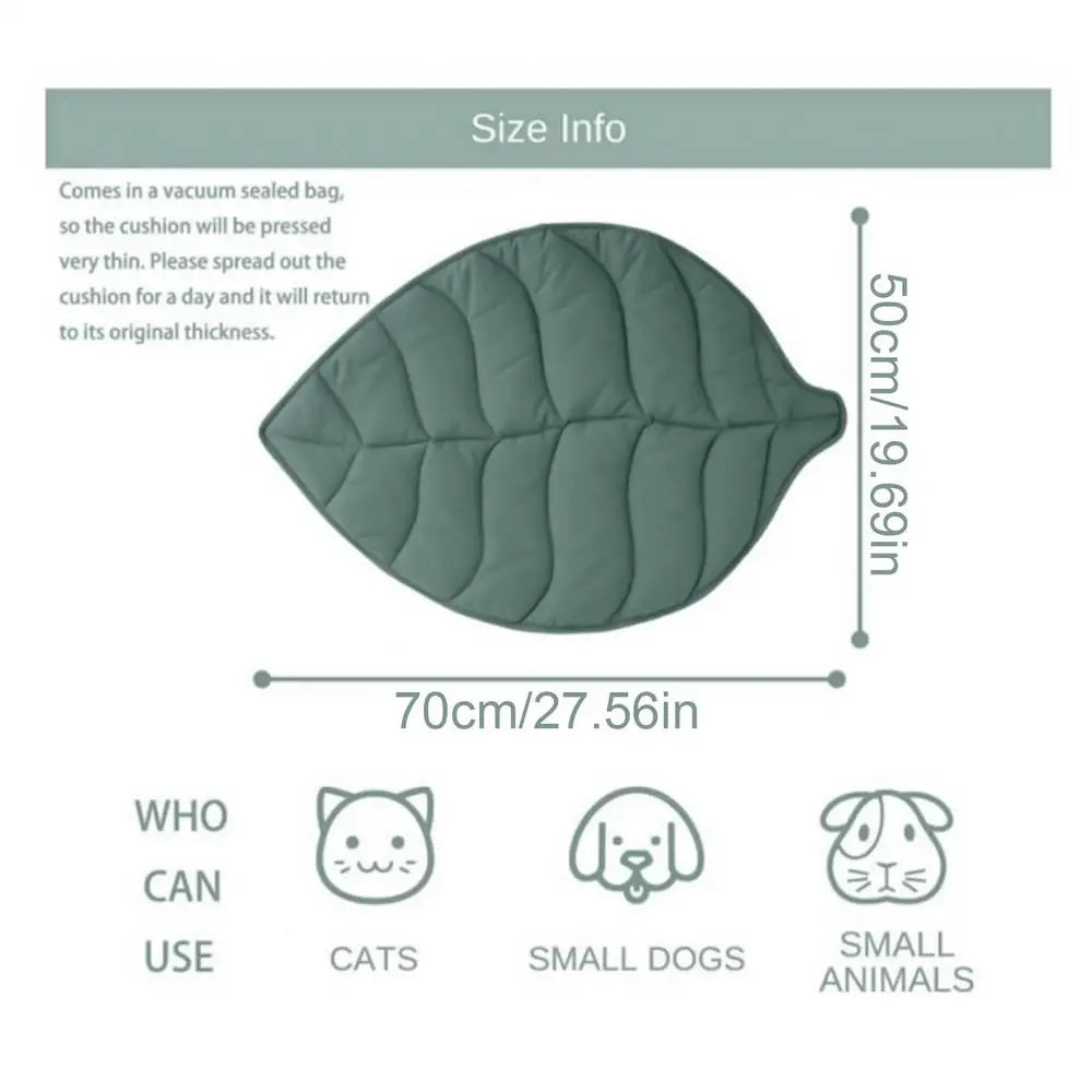 Cat Bed Mats Soft Cotton Shaped Kitten Puppy Dog Mat Sleep Blanket
