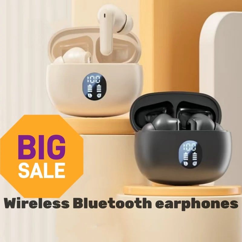 TWS S510 895b Wireless Headphones LED Power Display Hi-fi Sound Music