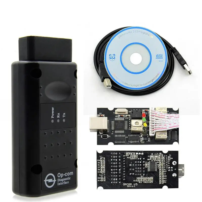 OPCOM V5 PIC18F458 OBD2 CAN Bus Diagnostic Tool for Opel