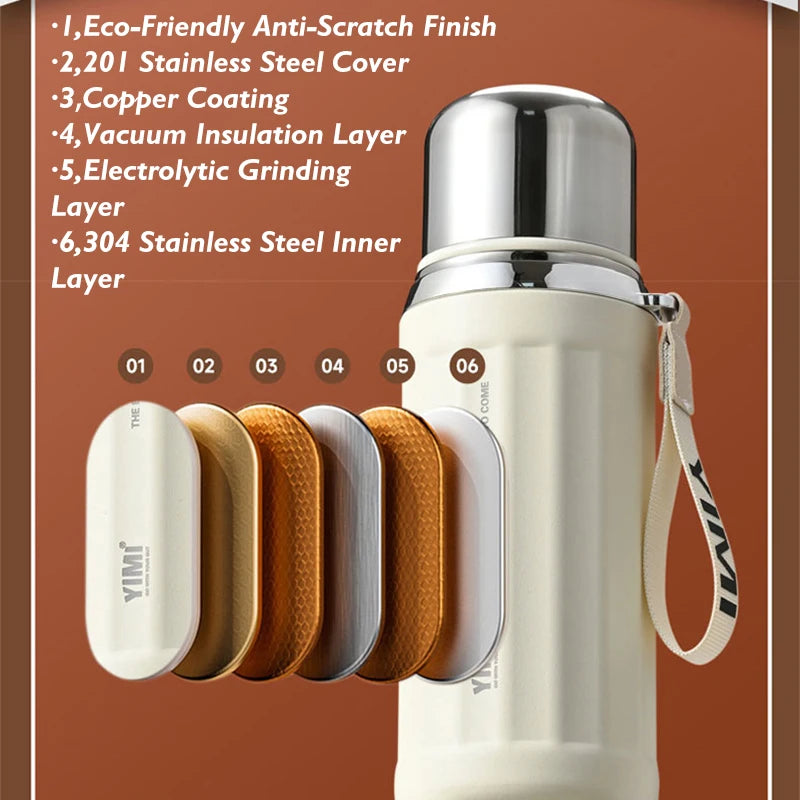 Large Capacity Food Grade Material 316 Stainless Steel Portable