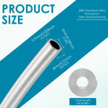 5/16 Aluminum Fuel Line 3003 Alloy Tubing 650 PSI High Pressure Oil Pipe Easy Bend For Fuel Tank Pump Car System 16ft 1Pack Zpaxo 16ft 4.88m