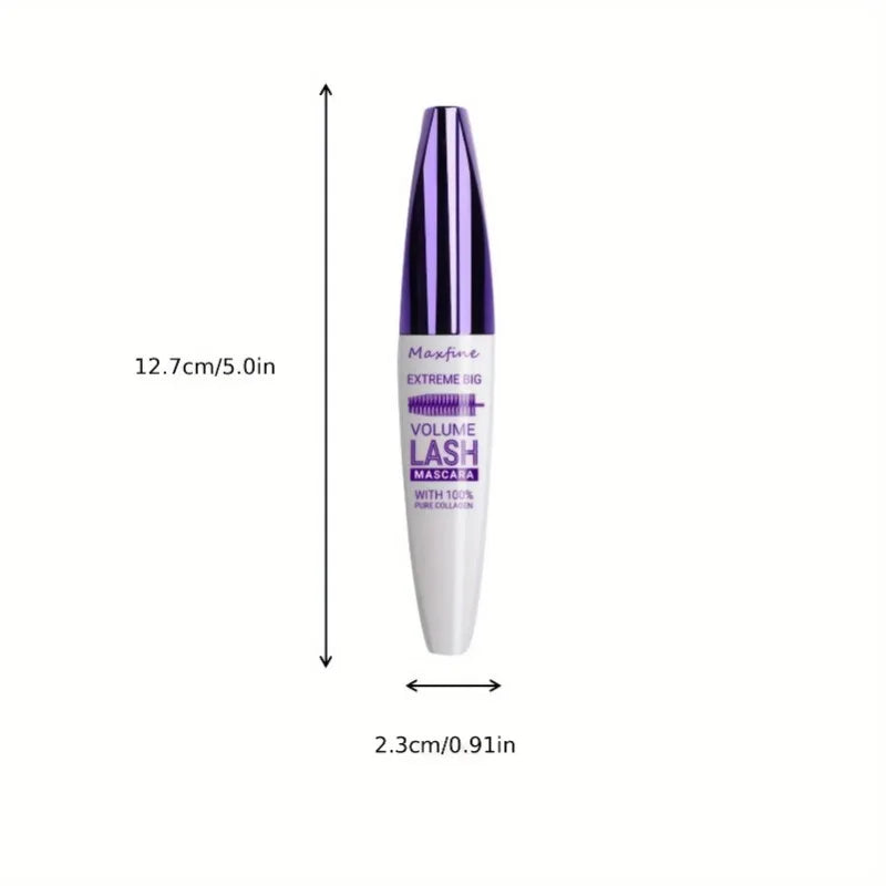 1PC 8D Silk Fiber Lash Mascara Waterproof Long-Lasting Smudge-Proof Eyelashes Makeup Zpaxo