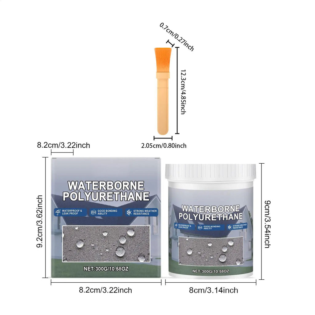 Waterproof Sealant Invisible Clear Glue Brush Roof Leak Repair