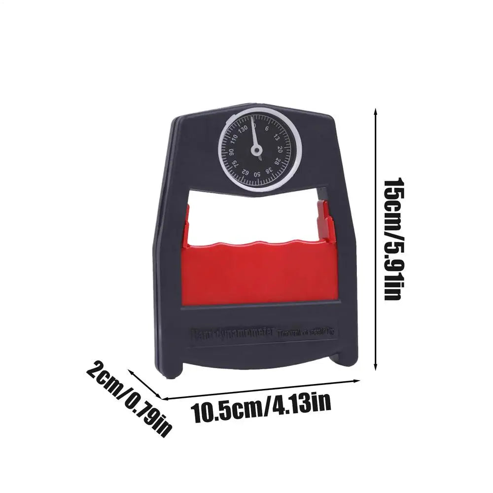 Hand Grip Strength Tester Dynamometer Finger Arm Strengthener Trainer