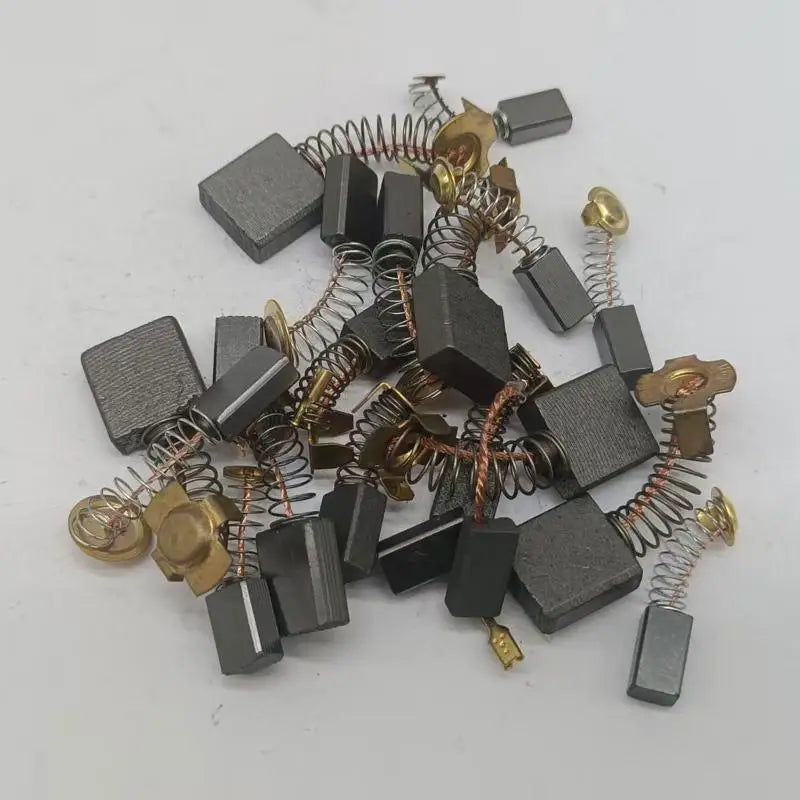 Lot Electric Motor Carbon Brushes Power Tool Repairing Parts Brush Zpaxo 60pcs