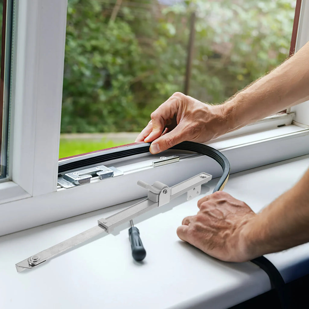 Adjustable Telescopic Window Brace Rod Aluminum Alloy Windproof Stay