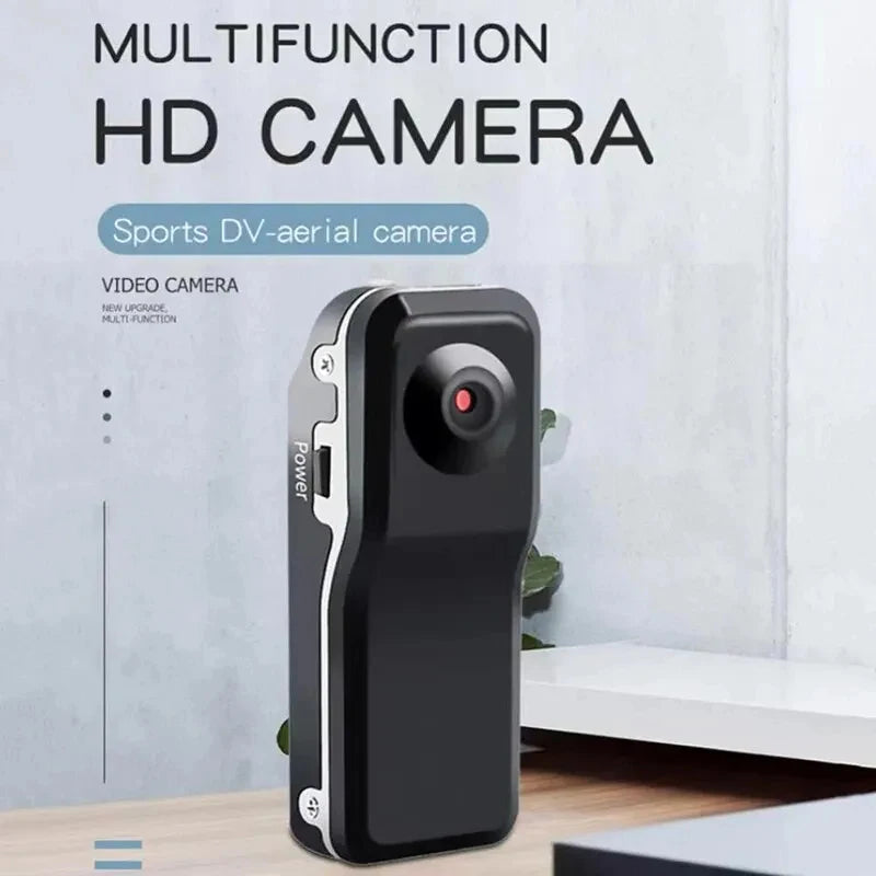 Mini HD DV Camera Body Camcorder Mount Portable Video Record Nanny