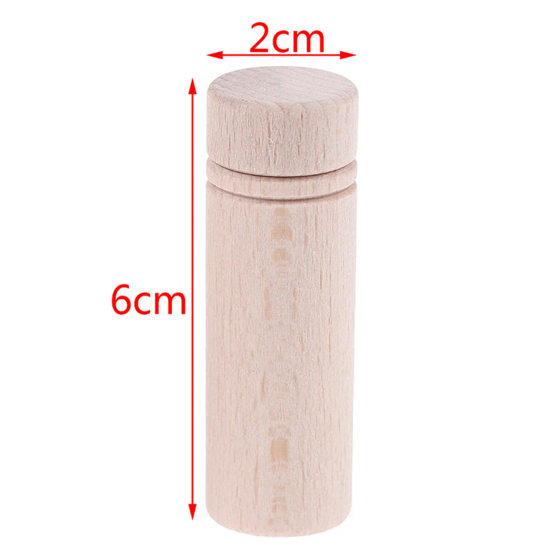 DIY Sewing Embroidery Pins Organizer Needles Storage Case Wooded Zpaxo L