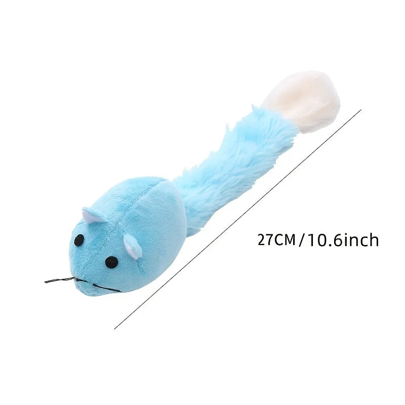 Long Tail Mouse Cat Teaster Toys Funny Pet Trainning Playing