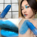 12 Colors Nude Lipstick Matte Velvety Vampire Makeup Punk Black Lip