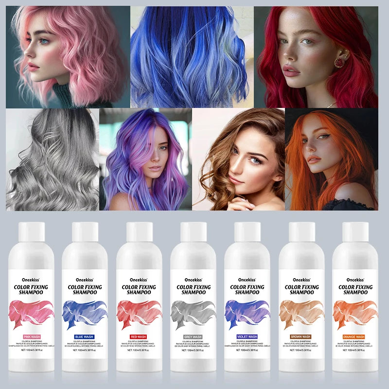 Unisex 10 Correction Fixed Shampoo Moisturizing Hair Dye Long Lasting Zpaxo