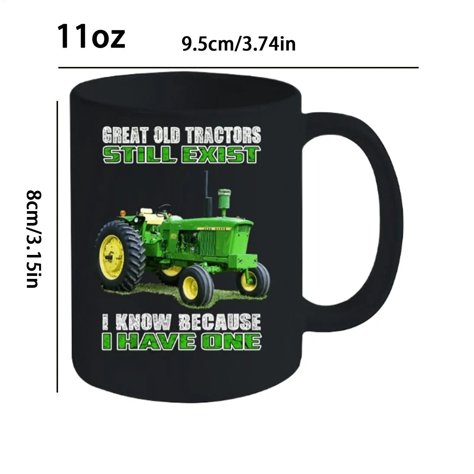 Tractor Coffee Mug Milk Cup Novelty Mugs Home Kitchen Travel Morning