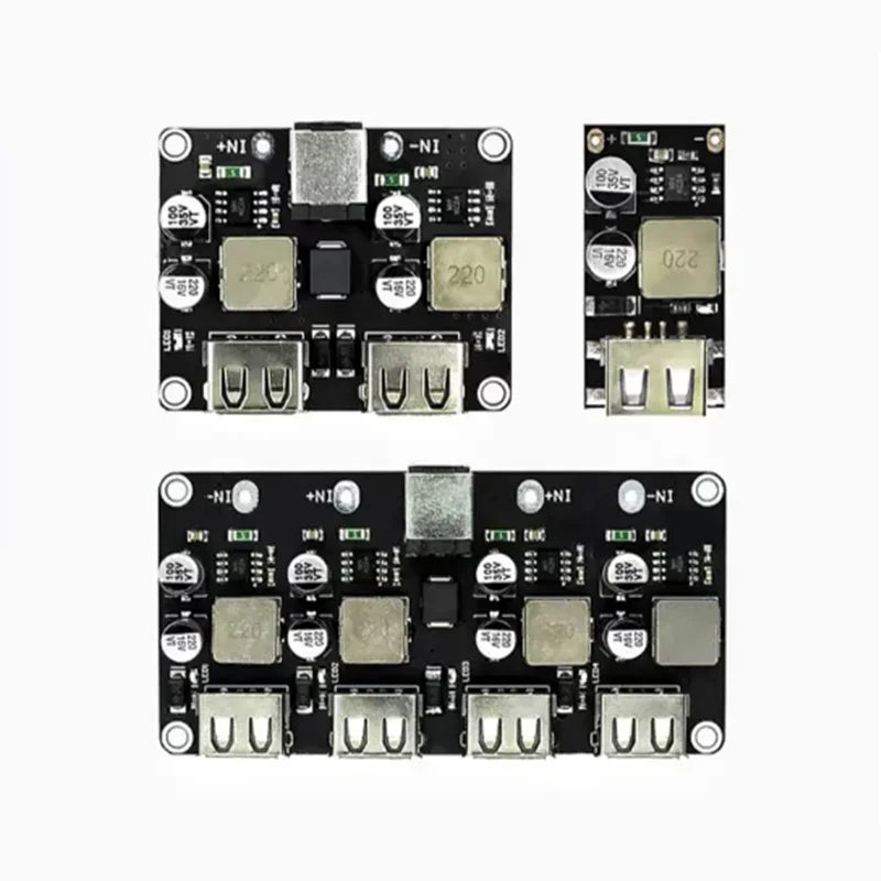 DC voltage reduction module QC2.0 QC3.0 fast charging USB mobile phone charging board supports Apple Huawei FCP Zpaxo