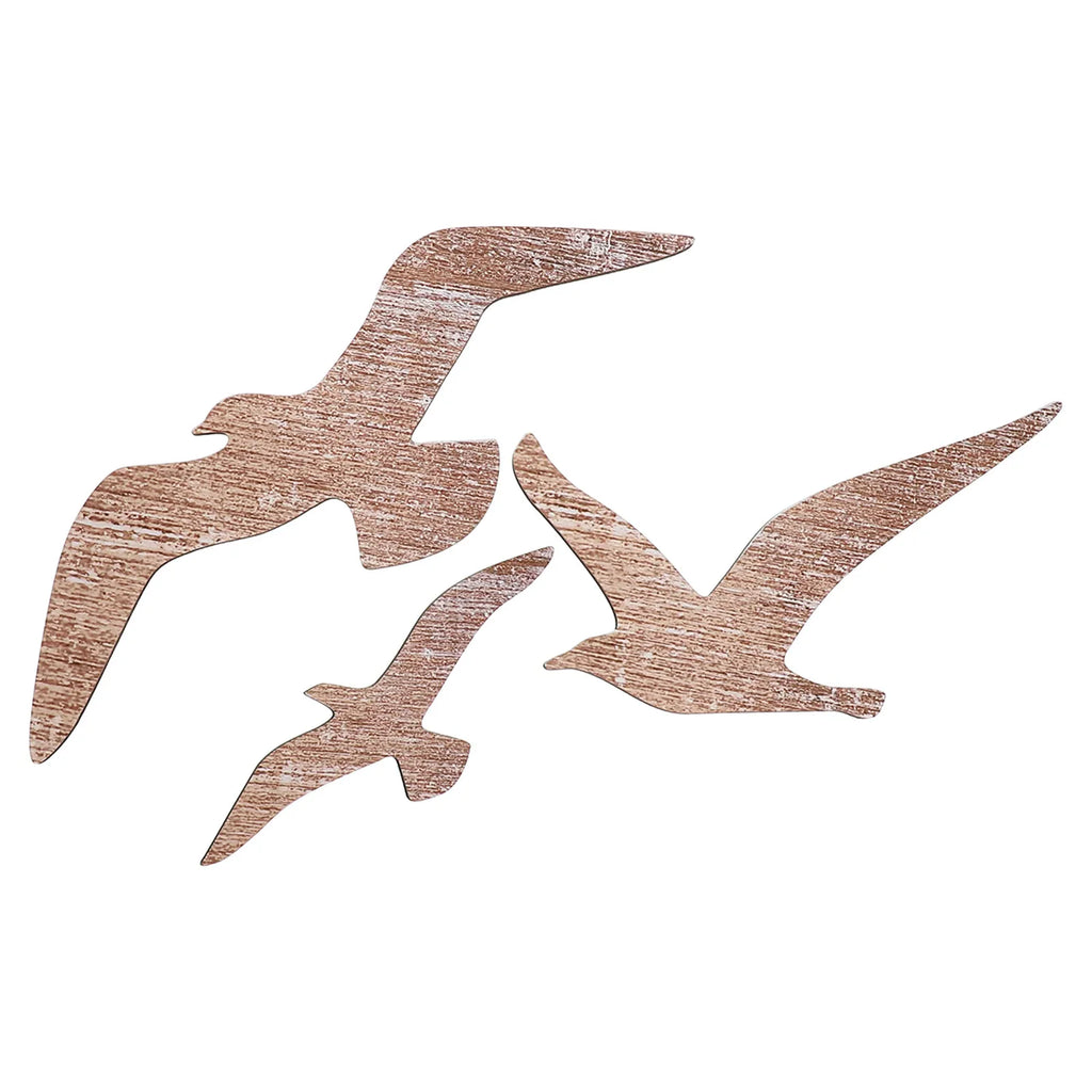 Mediterranean Coastal Seagulls Wall Decoration Nautical Theme Room