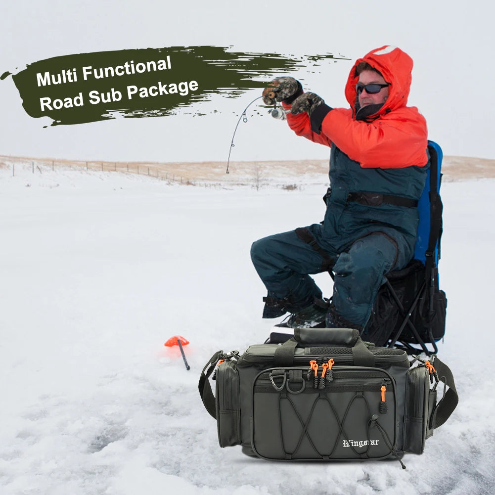 Fishing Tackle Boxes Large-capacity Camping Bag Multi-pocket Bags