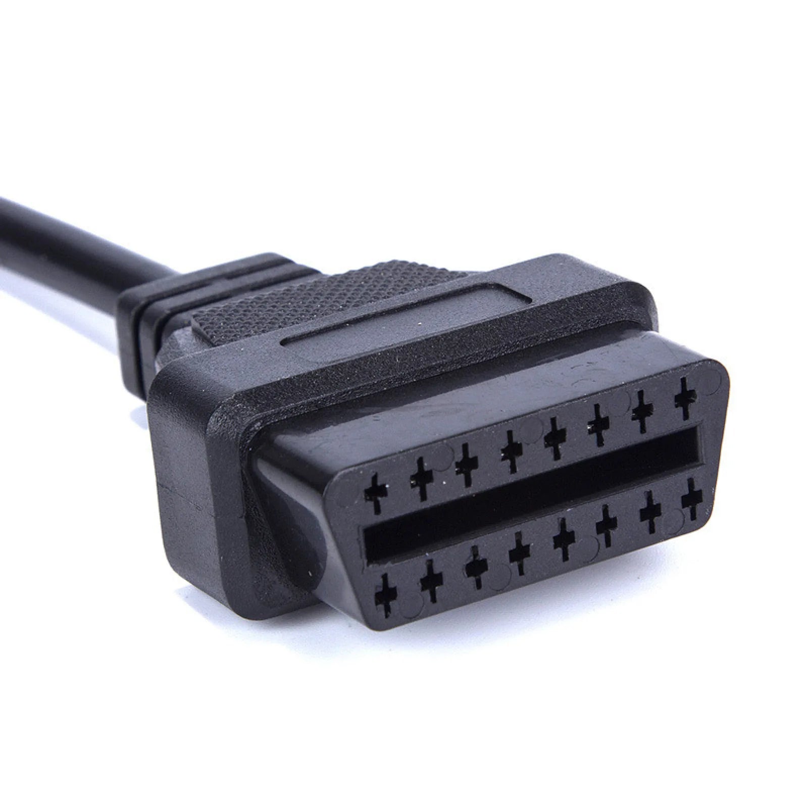 12Pin OBD1 Male 16Pin OBD2 Female Convertor Adapter Cable GM