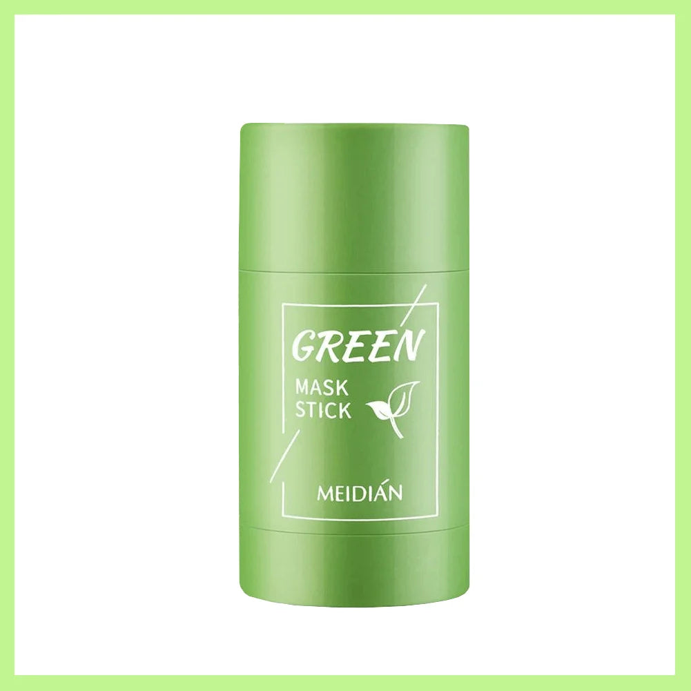 Green Tea Cleansing Stick Mask – Shrink Pores & Remove Blackheads Cleansing Face Mask Zpaxo A