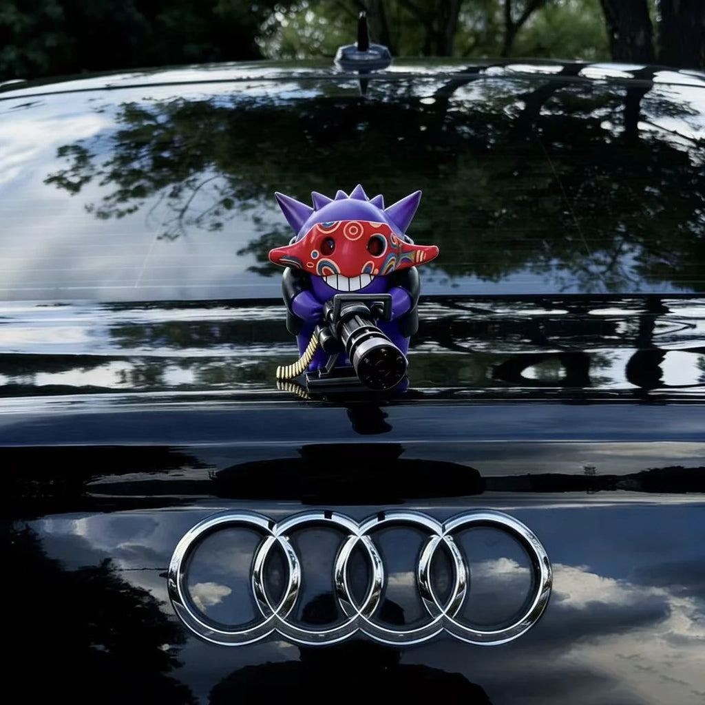 Azu Gatling Gun Figurine – Car Console & Desk Decor