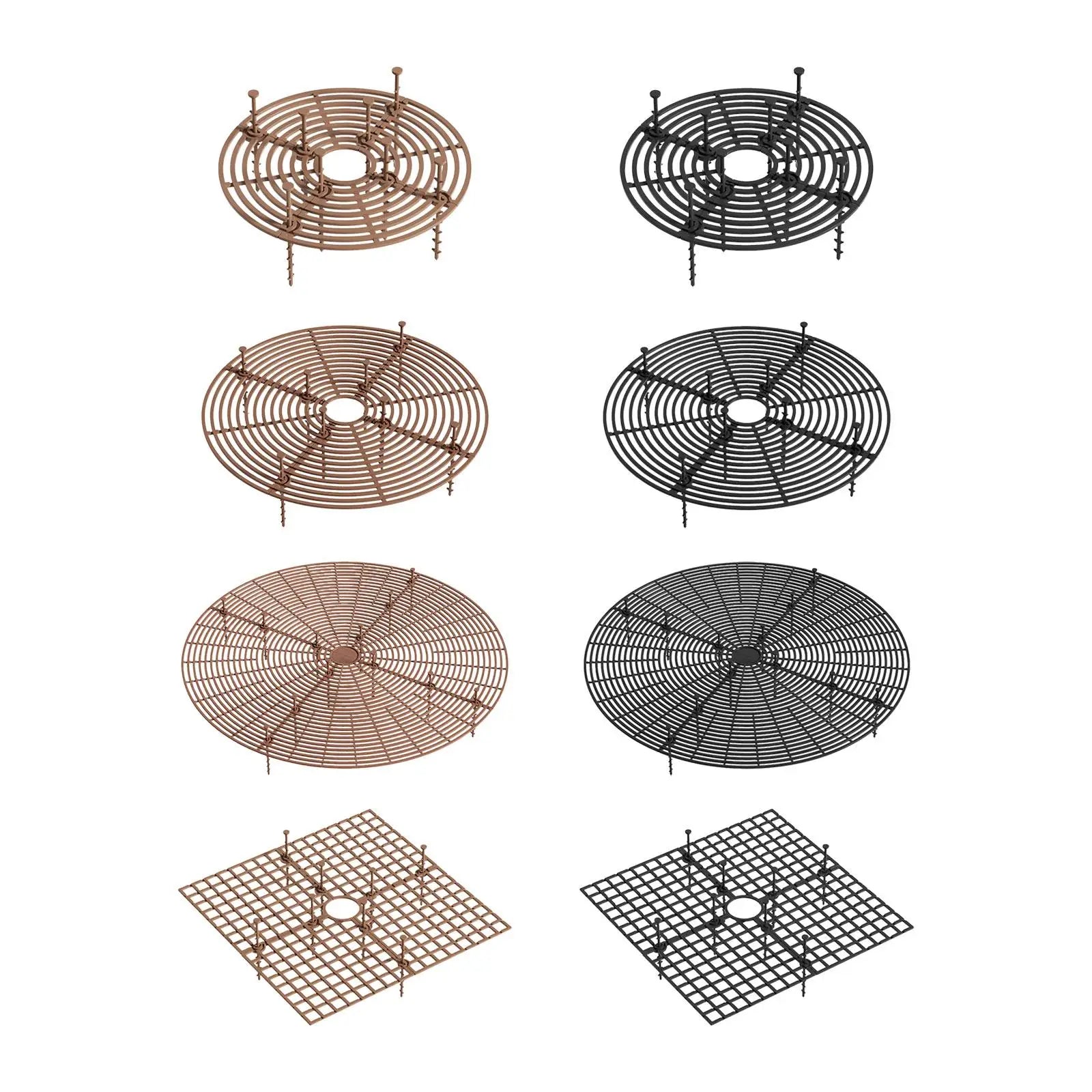 Plant Pot Grid Cuttable Flower Covers Plant Flower Protector Plant Pots Grid Protector Cover for Outdoor Gardening Indoor Zpaxo