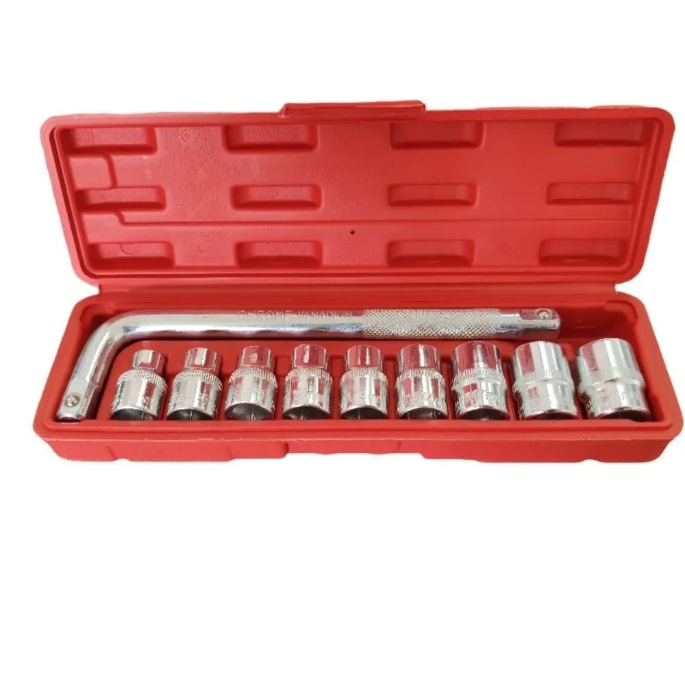 Lug Nut Wrench Hexagon Socket Change Pry Bar Removal Tool Repairing Zpaxo 10Pcs