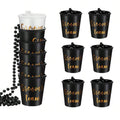 Team Bride Cups Be Plastic Shot Glasses Necklace Wedding Bridal
