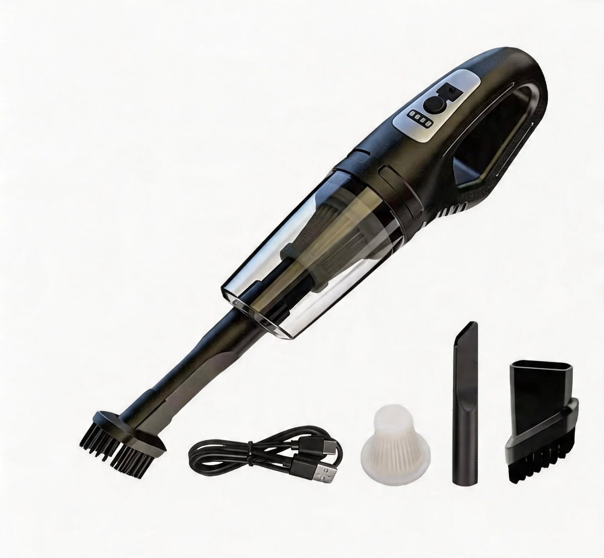 Kleine Draadloze Auto Stofzuiger Handheld Krachtige Zuigkracht Zpaxo Car Vacuum Cleaner