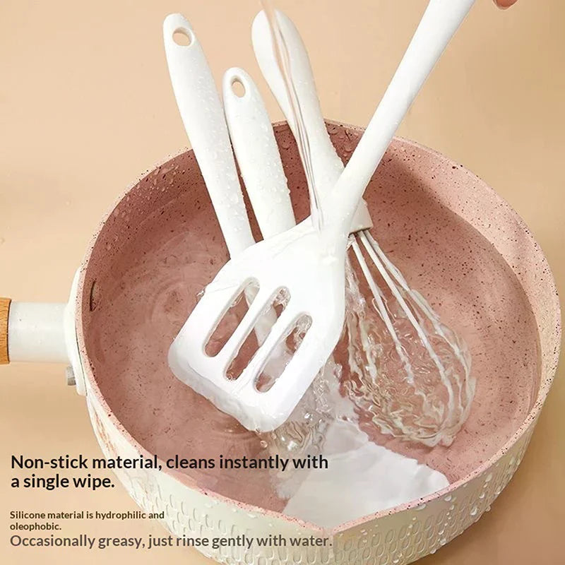 3 4 Silicone Baking Cake Cream Spatula Scraper Kitchen Household Egg Zpaxo