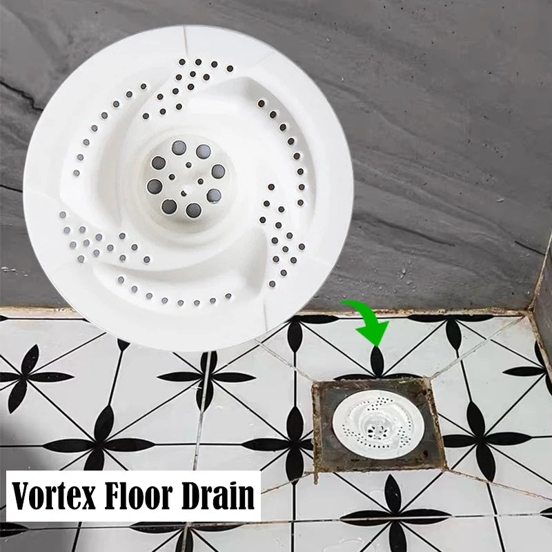 Modern Anti-clogging Drain Cover Rotating Mesh Design Filter Bug