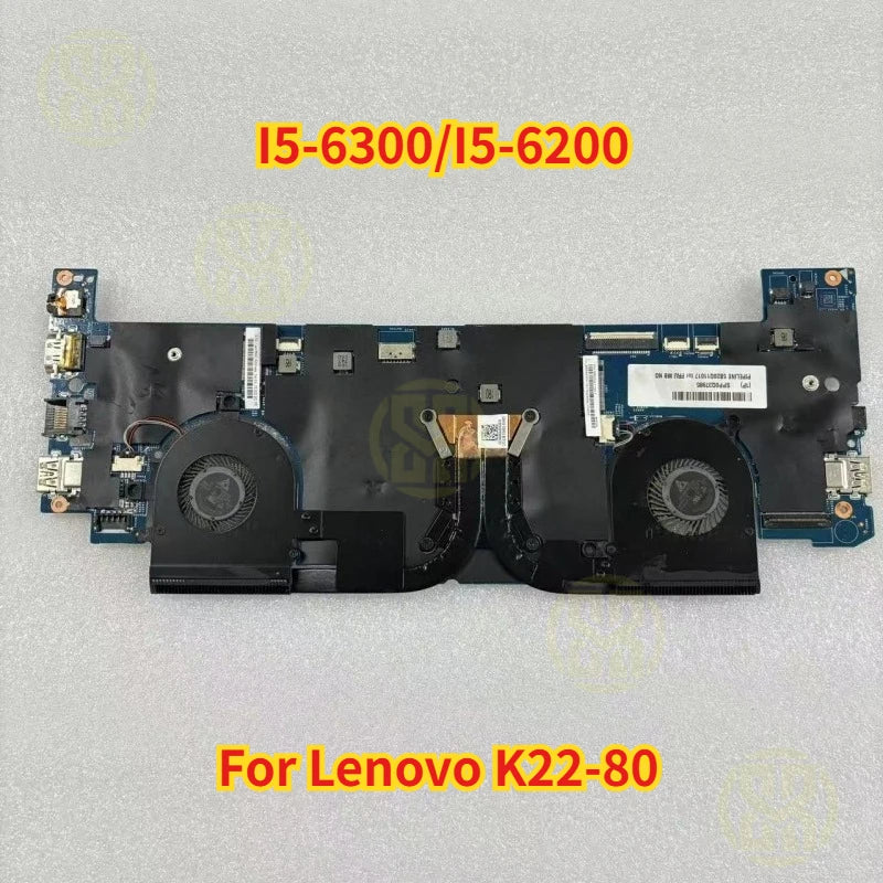 Lenovo K22-80 Laptop Motherboard I5-6300 I5-6200 CPU Test Ok