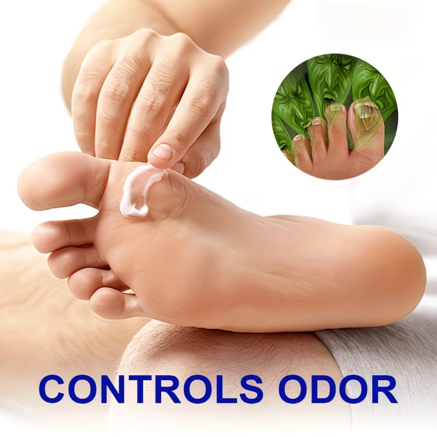 Moisturizing Foot Cream - Controls Odor, Firming with Hyaluronic Acid & Niacinamide, Lating Fragrance for All Skin Zpaxo