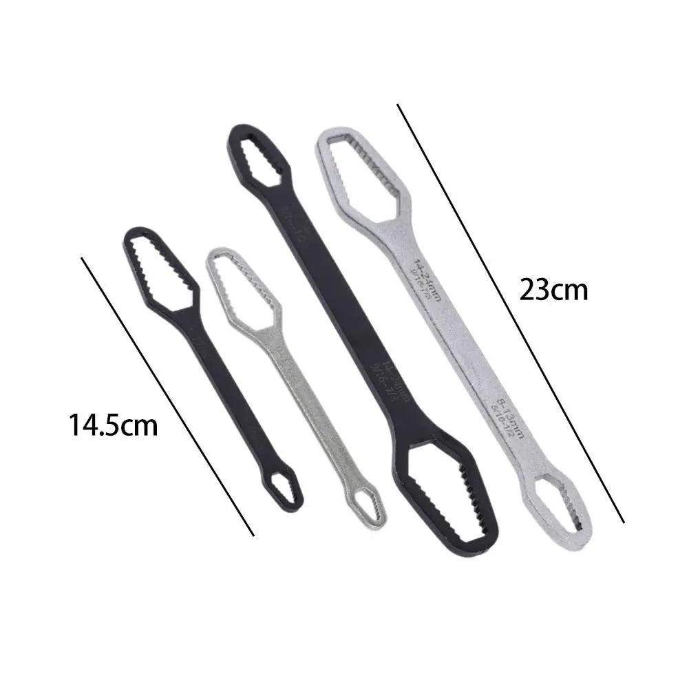 Universal Self-Tightening Adjustable Wrench 8–24mm Hand Tool Adjustable Wrench Zpaxo