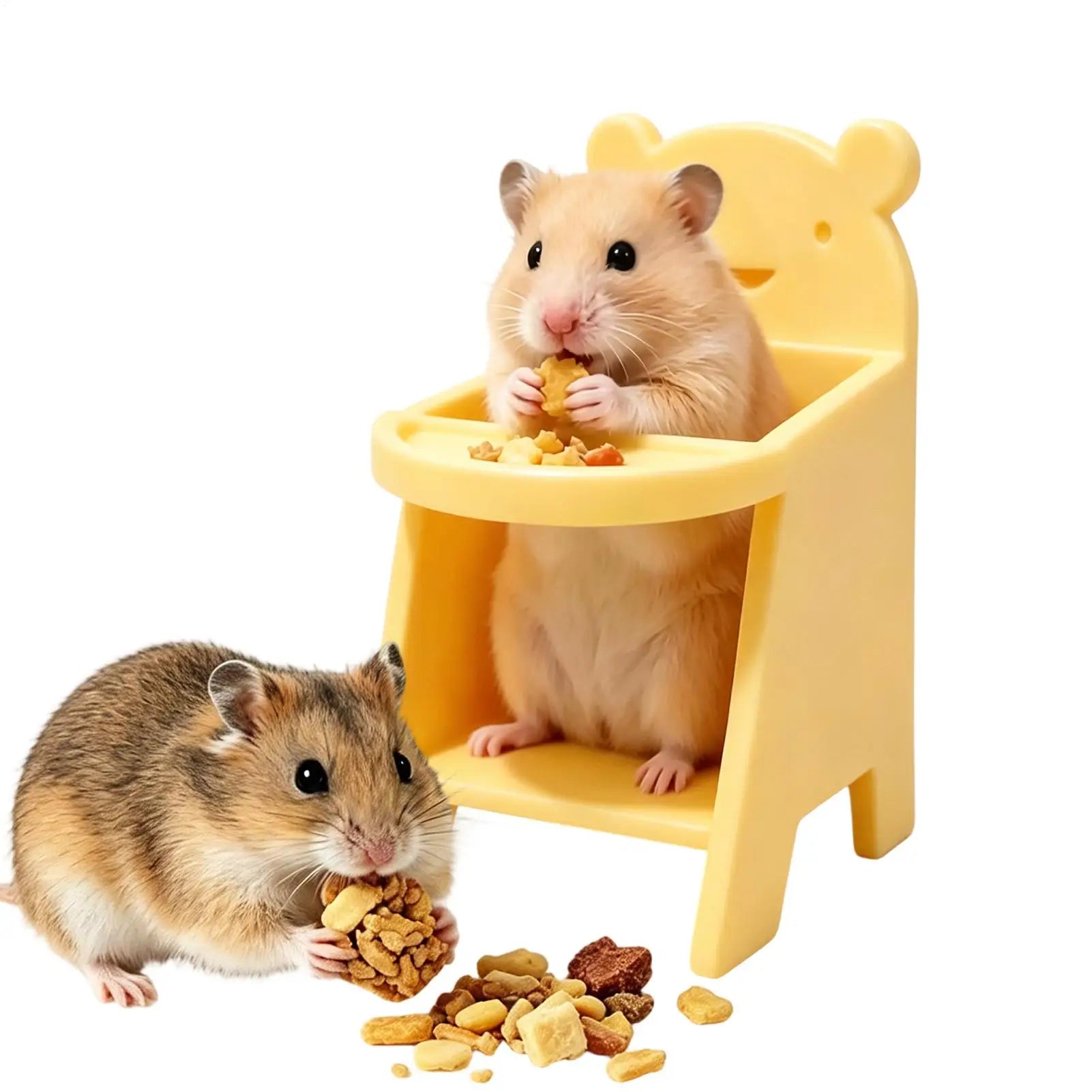 Hamster Chair Cute Decorative Feeding Habitat Dining Booster Seat