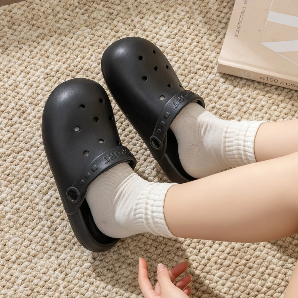 Women EVA Clogs Lightweight Non-slip Slip-on Sandals Strap Breathable