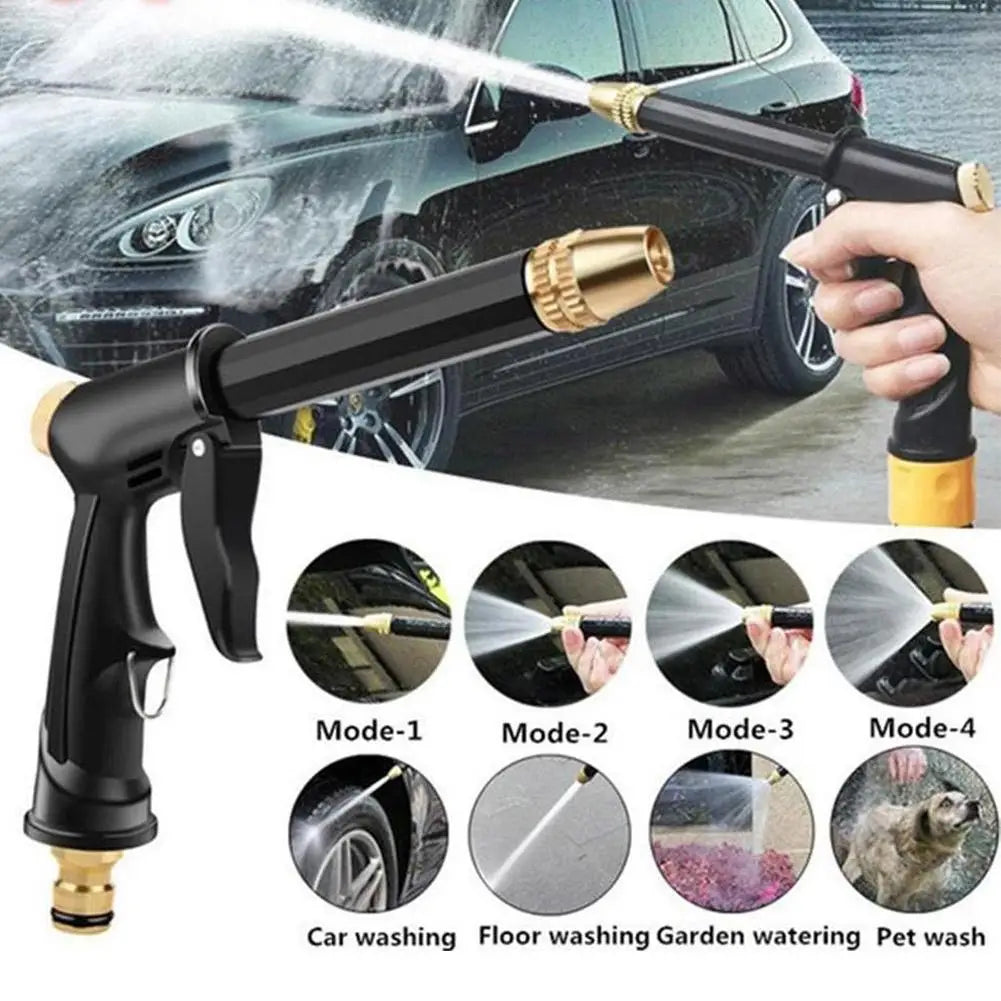 High-Pressure Garden Hose Spray Nozzle | Multi-Pattern Water Blaster Garden Hose Nozzle Zpaxo