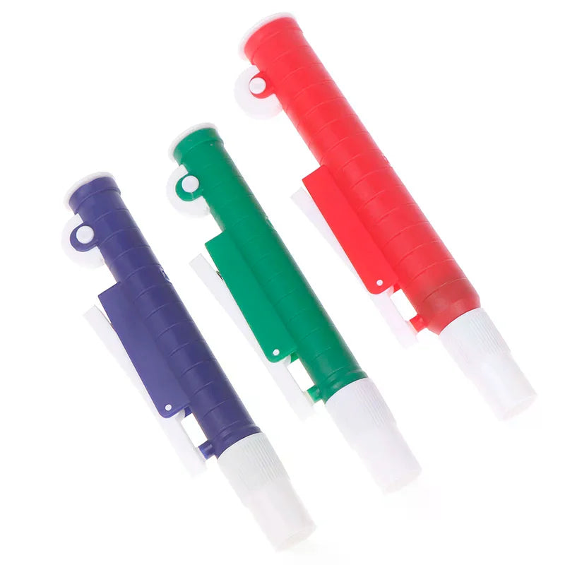 Pipette Aid Fast Release Pipette Pump Manual Pipettor Pump Use With Graduated Transfer Pipette VOL.2 Ml/10ml/25ml Zpaxo