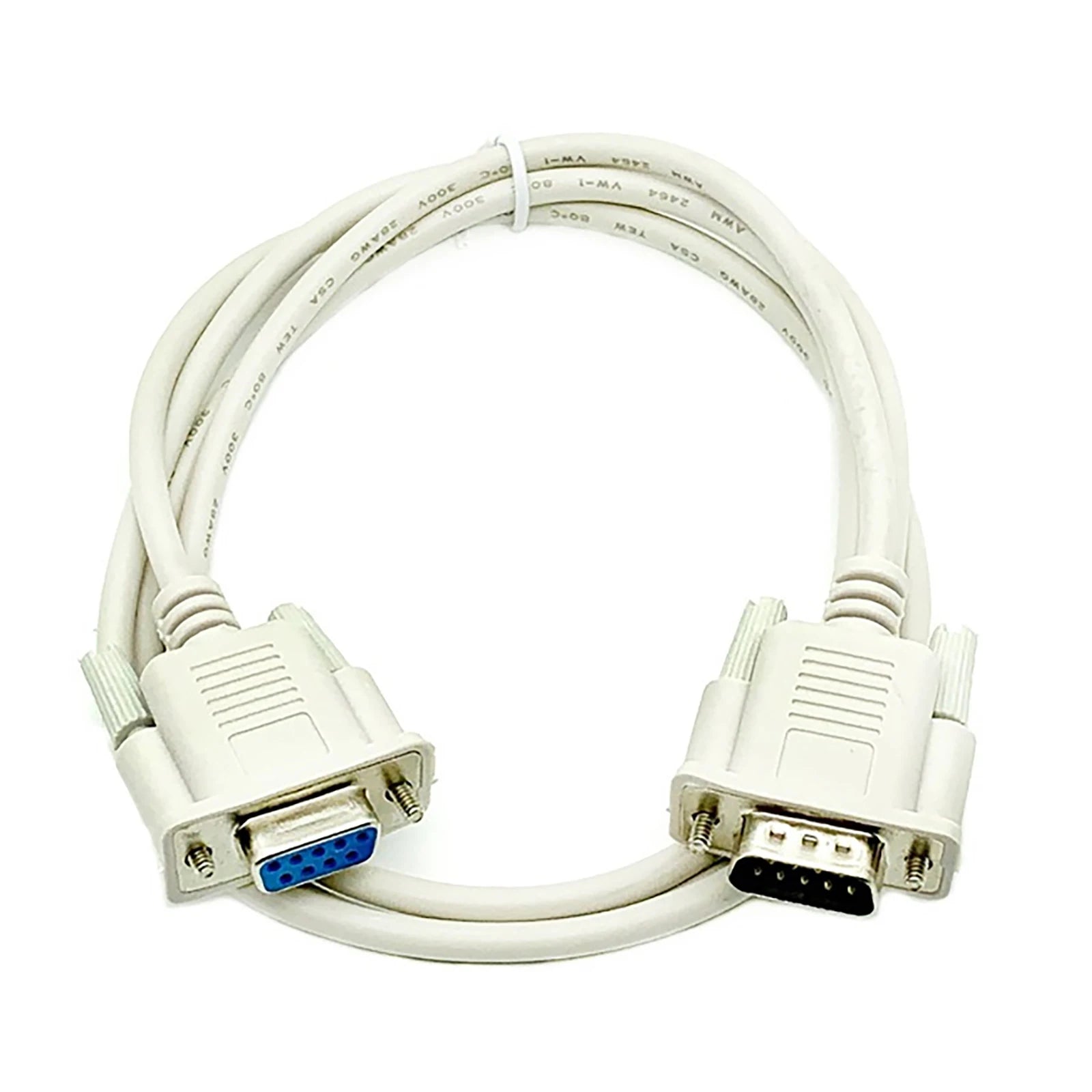 DB9 Serial Cable 9Pin RS-232 Male Female M F Converter Extension