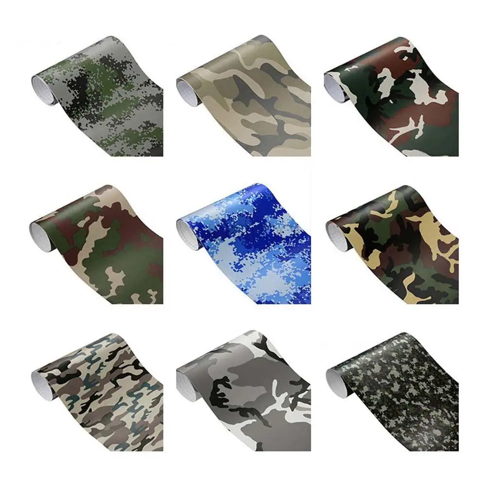 Woodland Vinyl PVC Digital Motorcycle Car Sticker Wrap Film Desert Zpaxo