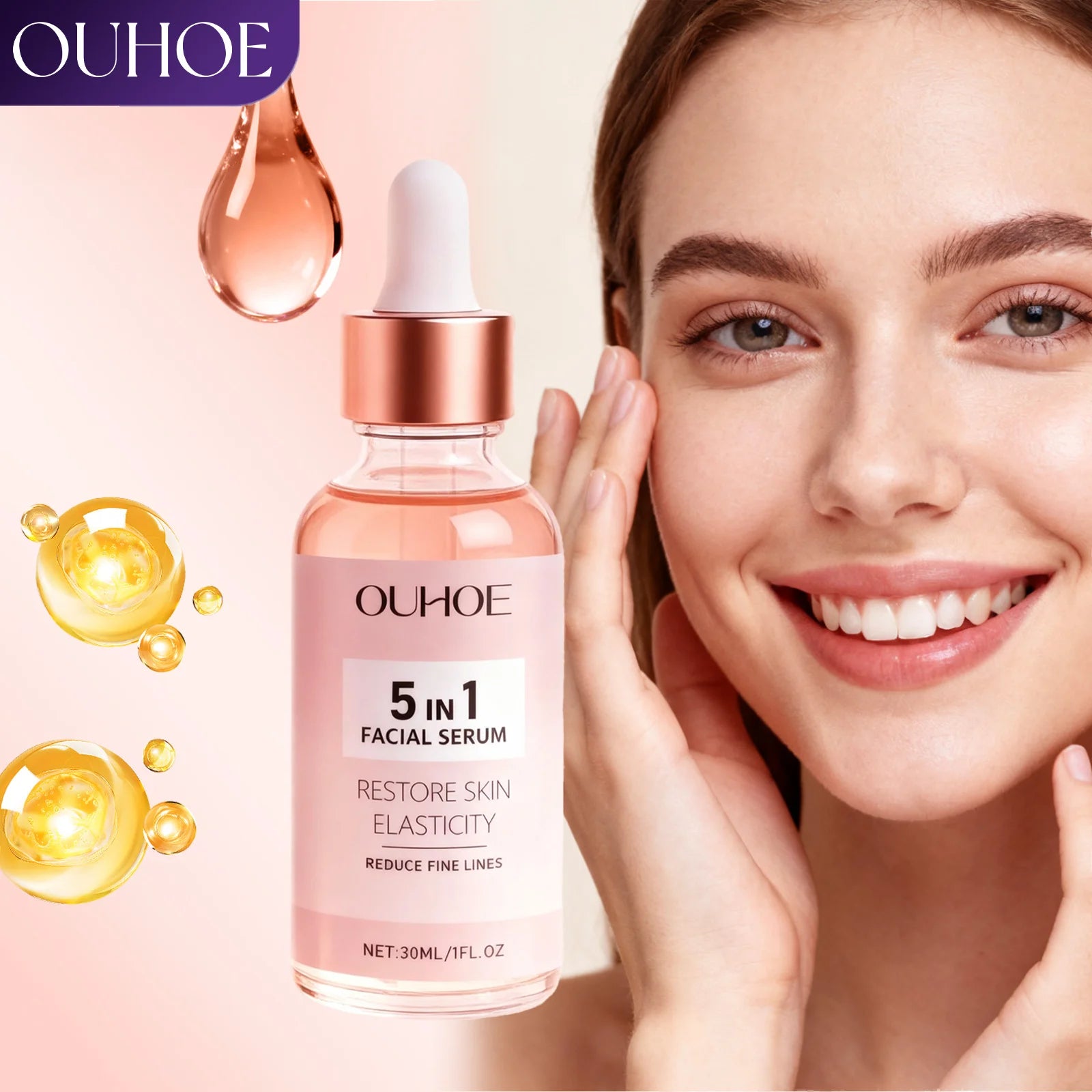 Facial Serum for Deep Hydration Anti Aging Winter Skincare Gift Set with Moisturizing Repair Dry Skin Care Sensitive Skin Zpaxo
