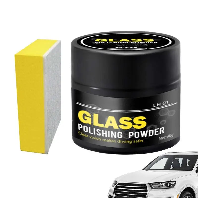 Glass Polishing Powder Detergent Glasses Scratch Remover Washing