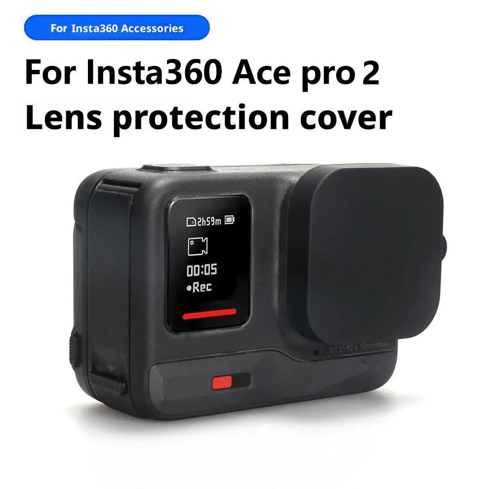 Silicone Lens Cap for Insta360 Ace Pro 2 & Ace Pro – Anti-Scratch Camera Lens Cap Zpaxo