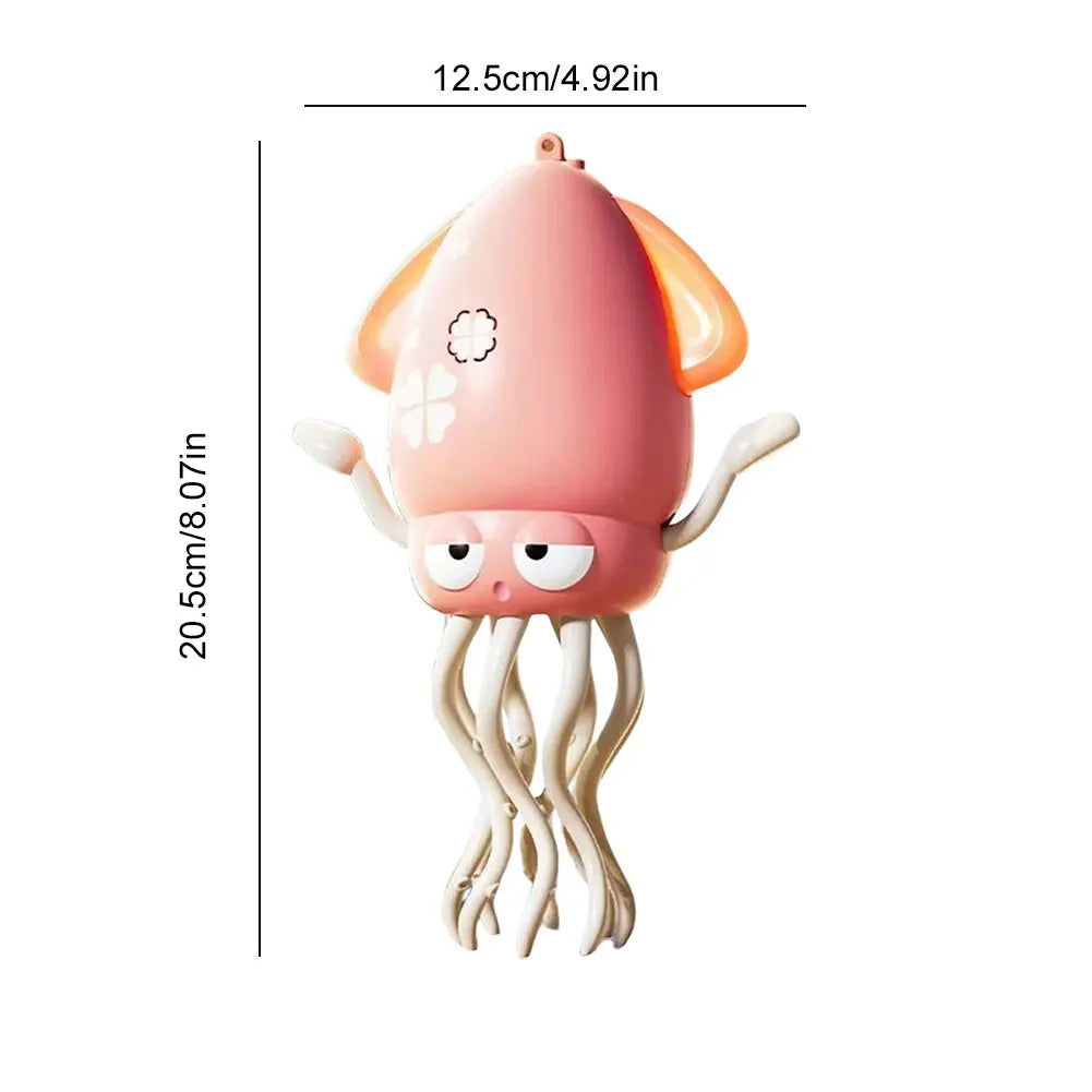 Electric Dancing Octopus Toy with Music & Lights Anti-stress Automatic Octopus Electric Pet Toys Birthday Gifts for Toddlers Zpaxo